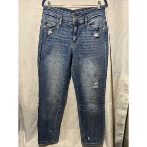 Judy Blue Women's Size 13/31 Blue Stretch Denim Relaxed Fit Jeans  High Rise